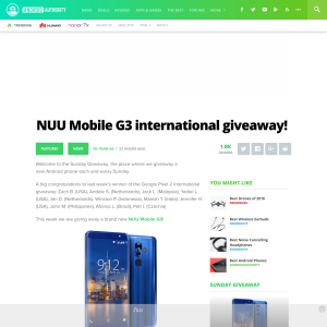 Win NUU Mobile G3