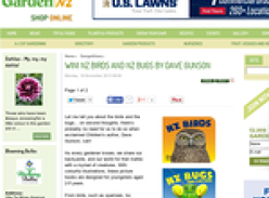 Win! NZ Birds and NZ Bugs by Dave Gunson