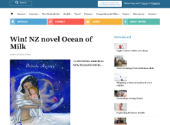 Win NZ novel Ocean of Milk