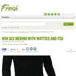 Win OEX Merino with Watties and FCO