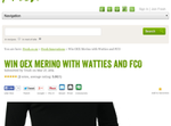 Win OEX Merino with Watties and FCO