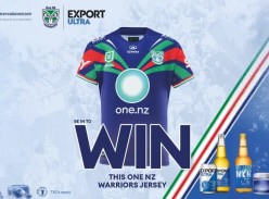 Win an Official ONE NZ Warriors Jersey - The Bottle-O NZ