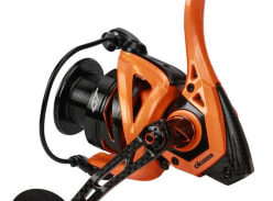 Win Okuma GT Reel in Orange