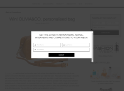 Win Olivia&Co. personalised bag