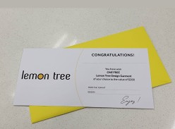 Win one free Lemon Tree Design Garment