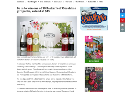Win one of 10 Barker's of Geraldine gift packs