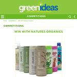Win one of 10 Organic Care prize packs, worth $50 each