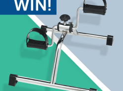 Win one of 2 Pedal Exercisers