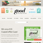 Win one of 20 CuppaCoffee Cups!