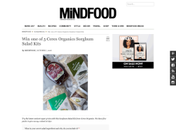 Win one of 5 Ceres Organics Sorghum Salad Kits