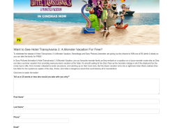 Win one of 65 Admit 4 tickets to Hotel Transylvania 3: A Monster Vacation