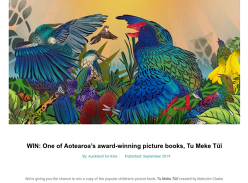 Win One of Aotearoa’s award-winning picture books, Tu Meke T??