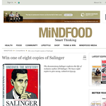 Win one of eight copies of Salinger
