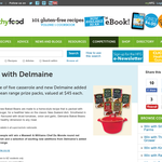 Win one of five casserole and new Delmaine added value bean range prize packs, valued at $45 each.