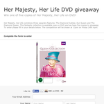 Win one of five copies of Her Majesty, Her Life on DVD! - BBC on DVD 