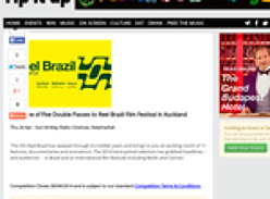Win One of Five Double Passes to Reel Brazil Film Festival in Auckland