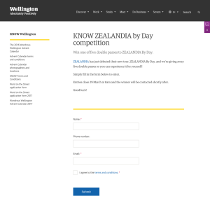 Win one of five double passes to ZEALANDIA By Day.