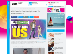 Win One Of Five Family Passes To Entertain Us
