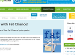 Win one of five Fat Chance! prize packs.