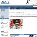 Win one of five household emergency 'grab and go' kits valued at $145. - Selwyn