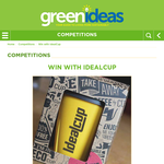 Win one of five reusable double IdealCup sets