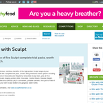 Win one of five Sculpt complete trial pack