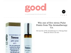 Win one of five stress Pulse Points from The Aromatherapy Co.