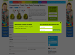 Win one of five three-packs of Tinkle Time Potty Training Stickers