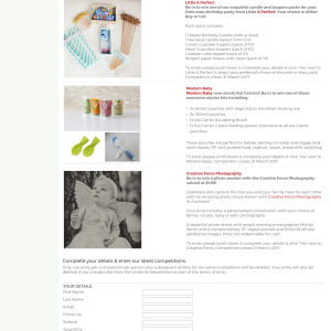 Win one of our exquisite candle and toppers packs for your little ones birthday party - Little & Perfect