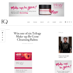 Win one of six Trilogy Make-up Be Gone Cleansing Balms