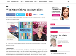 Win One of three business titles