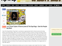 Win One of Three Copies of Sharon Jones & The Dap-Kings - Give the People What They Want
