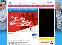 Win one of three YMCA Family Memberships