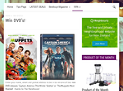 Win one of two new DVD releases 'Captain America: The Winter Soldier' or 'The Muppets Most Wanted'
