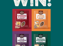 Win our full Grain Crisps Range