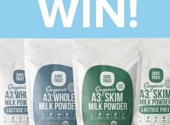Win our range of Organic Milk Powders
