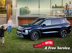 Win our vehicle a free Mitsubishi Service