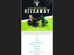 Win Outlaws Merch & DXRacer Gaming Chair