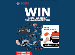 Win over $2.1K Tools & Workwear