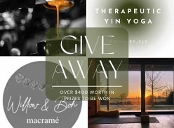 Win over $400 worth in Prizes