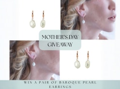 Win a Pair of Baroque Pearl Earrings - Simply Italian Jewellery