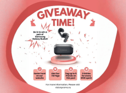 Win a Pair of Samsung Galaxy Buds4 - VisionPromo