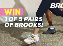 Win 1 of 5 Pairs of Brooks Ghost 17 Shoes