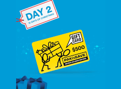 Win a $500 Pak'nsave Gift Card