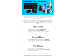 Win PAX West 2018 Gaming bundles
