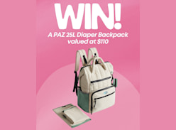 Win a Paz 25L Diaper Backpack from Bagsmart - Mums Lounge