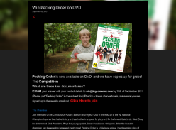 Win Pecking Order on DVD