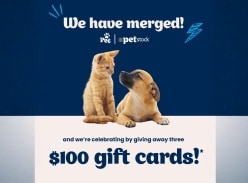 Win $100 Petstock Gift Cards