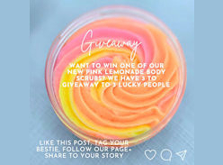 Win Pink Lemonade Body Scrub
