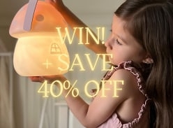 Win a Pink White Fairy Carry Lantern